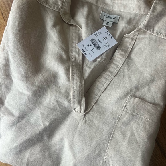 Jcrew off white blouse - Picture 3 of 5